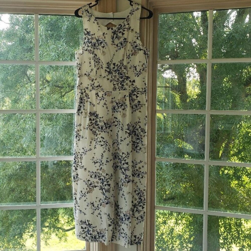 Sleeveless Floral Jumpsuit